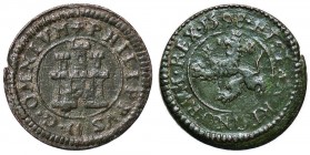 SPAGNA Felipe II (1586-1598) 2 Maravedis 1598 Segovia – De la Fuente C.337 AE (g 2,84)
SPL
