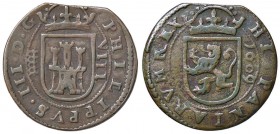SPAGNA Felipe III (1598-1621) 8 Maravedis 1609 Segovia –AE (g 7,44)
BB