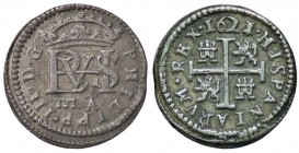 SPAGNA Felipe III (1598-1621) ½ Real 1621(0) Segovia A – Cal. 574 AG (g 1,65)
BB+