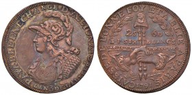 FRANCIA 2 Sols 6 Deniers 1791 Caisse de Bonne Foy – KM Tn. 37 AE (g 5,86) Fondi lucidati
SPL