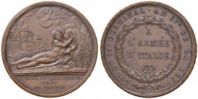 MEDAGLIE NAPOLEONICHE Medaglia A. 5 PASSAGE DU TAGLIAMENTO PRISE DE TRIESTE – Opus: Lavy – AE (g 26,18 – Ø 42 mm) Sul bordo scritta in rilievo BONAPAR...
