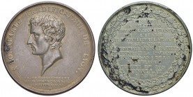 MEDAGLIE NAPOLEONICHE Napoleone Premier (1799-1804) Medaglia 1800 A BONAPARTE REEDIFICATEUR DE LYON. – Opus: Mercié - AG (g 46,64 – Ø 44mm) Macchie ne...