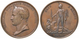 MEDAGLIE NAPOLEONICHE Medaglia 1800 PAIX D’AMIENS – Opus: Dumarest – AE (g 60,81 – Ø 49 mm)
FDC