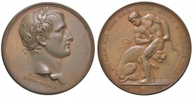 MEDAGLIE NAPOLEONICHE Medaglia 1804 EN L’AN XII 2000 BARQUES SONT CONSTRUITES – Opus: Jeuffroy, Denon – AE (g 31,47) Dalla nostra vendita 34, lotto 42...