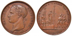 MEDAGLIE NAPOLEONICHE Medaglia 1804 DRAPEAUX DONNES A L’ARMEE PAR NAPOLEON Ier – Opus: Droz, Jeuffroy, Denon – AE (g 9,85 – Ø 26 mm) Screpolatura al R...