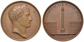 MEDAGLIE NAPOLEONICHE Medaglia 1805 COLONNE DE LA GRANDE ARMÉE – Opus: Andrieu, Brenet, Denon – AE (g 33,79 – Ø 40 mm) Ex Astarte XII-XII, 12 e 13 set...