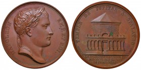MEDAGLIE NAPOLEONICHE Napoleone Imperatore (1804-1814) Medaglia 1806 TEMPLE DE JUPITER A SPALATRO – Opus: Denon, Andrieu e Brenet AE (g 37,56 – Ø 41 m...