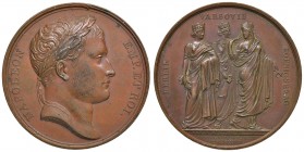 MEDAGLIE NAPOLEONICHE Medaglia 1807 BERLIN VARSOVIE KOENIGSBERG – Opus: Denon, Andrieu, George – AE (g 39,00 – Ø 40 mm)
qFDC