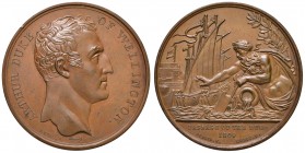 MEDAGLIE NAPOLEONICHE – INGHILTERRA - Medaglia 1809 Passage of the Duro – Opus: Dubois, Mudie – AE (g 36,80 – Ø 40 mm) Graffietti al D/ e minimo colpe...