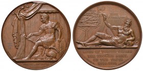 MEDAGLIE NAPOLEONICHE – INGHILTERRA - Medaglia 1811 Gli Inglesi attestati sul Tago e Torre Vedras – Opus: Petit, Dubois, Mudie – AE (g 39,64 – 40 mm) ...
