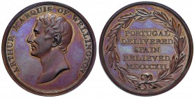 MEDAGLIE NAPOLEONICHE – INGHILTERRA Medaglia 1812 PORTUGAL DELIVERED SPAIN RELIEVED - AE (g 25,99 – Ø 36mm)
FDC