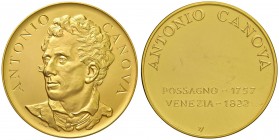 Antonio Canova Medaglia – Opus: Cattaneo - MD (g 76,24 – Ø 62 mm)
qFDC