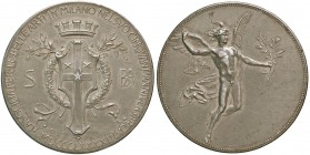 MILANO Medaglia 1898 Società per le belle arti – Opus: Johnson – MA (g 81,23 – Ø 61 mm)
BB/BB+