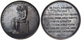 PADOVA Medaglia 1819 Ringraziamenti per le statue Egizie donate alla città Giovanni Battista Belzoni – Opus: Manfredini – AE (g 72,08 – Ø 54 mm) RRR S...