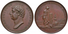 INGHILTERRA Medaglia 1802 Morte di Francis Russel – Opus: Hancock - AE (g 33,56 – Ø 42mm)
qSPL
