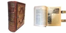 LIBRI DI PREGIO Familie-Bibel, ed. di N. Juul & Co. Chicago, s.d., 1137 pp., 31 x 25 cm In tedesco. Con numerose tavole di disegni in bianco e nero ne...