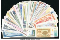 Bolivia, Egypt, Honduras, Yugoslavia & More Group Lot of 156 Examples About Uncirculated-Crisp Uncirculated (Majority). Minor stains of a few examples...