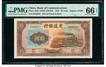 China Bank of Communications 10 Yuan 1941 Pick 159a S/M#C126-254 PMG Gem Uncirculated 66 EPQ. 

HID09801242017

© 2020 Heritage Auctions | All Rights ...