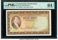 Czechoslovakia Narodni Banka Ceskoslovenska 500 Korun 12.3.1946 Pick 73a PMG Choice Uncirculated 64 EPQ. 

HID09801242017

© 2020 Heritage Auctions | ...