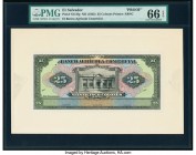 El Salvador Banco Agricola Comercial 25 Colones ND (1922) Pick S113fp Proof PMG Gem Uncirculated 66 EPQ. Mounted on cardstock.

HID09801242017

© 2020...