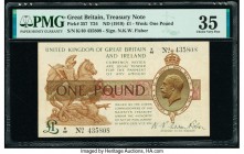 Great Britain Bank of England 1 Pound ND (1919) Pick 357 PMG Choice Very Fine 35. 

HID09801242017

© 2020 Heritage Auctions | All Rights Reserved