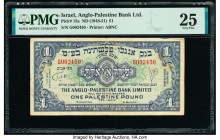 Israel Anglo-Palestine Bank Limited 1 Pound ND (1948-51) Pick 15a PMG Very Fine 25. 

HID09801242017

© 2020 Heritage Auctions | All Rights Reserved
