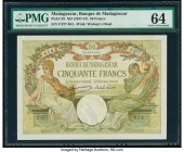 Madagascar Banque de Madagascar 50 Francs ND (1937-47) Pick 38 PMG Choice Uncirculated 64. 

HID09801242017

© 2020 Heritage Auctions | All Rights Res...