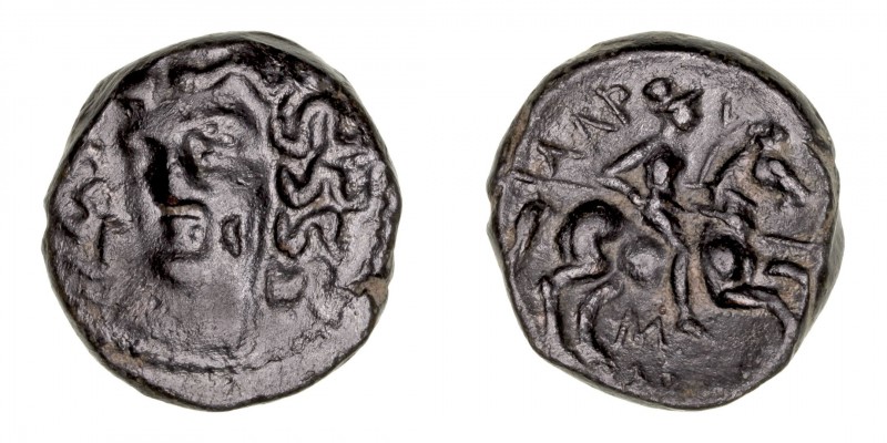 Monedas Antiguas
Tesalia
Dichalkon. AE. Larissa. (siglo III a.C.). A/Cabeza de...