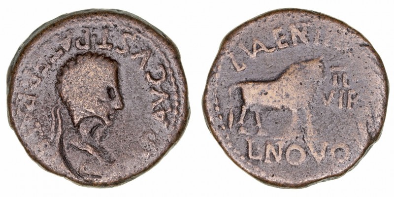 Monedas de la Hispania Antigua
Calagurris, Calahorra (La Rioja)
As. AE. Resell...