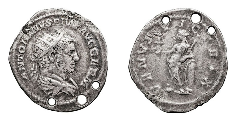 Imperio Romano
Caracalla
Antoniniano. AR. (211-217). R/VENVS VICTRIX. 4.06g. R...