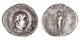 Imperio Romano
Valeriano I
Antoniniano. AR. Roma. (253-260). R/FIDES MILITVM. 3.91g. RIC.89. MBC-.