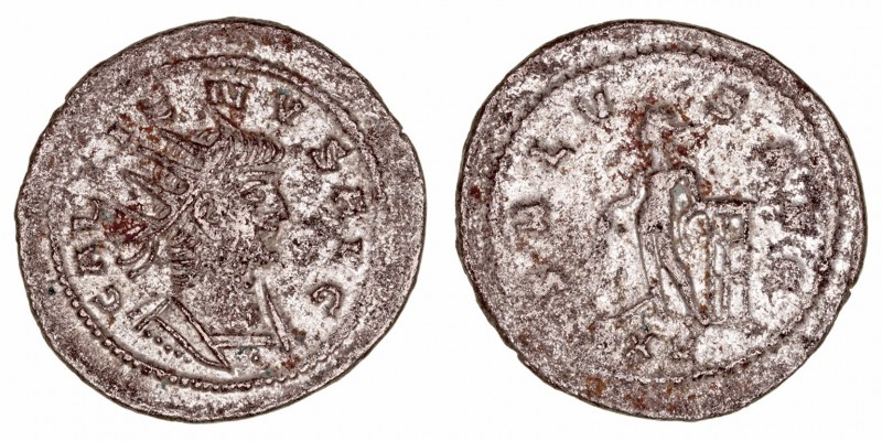 Imperio Romano
Galieno
Antoniniano. VE. Antioquía. (253-268). R/SALVS AVG., en...