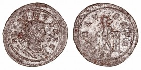 Imperio Romano
Galieno
Antoniniano. VE. Antioquía. (253-268). R/SALVS AVG., en exergo PXV. 3.23g. RIC.610. Conserva parte del plateado original. Esc...