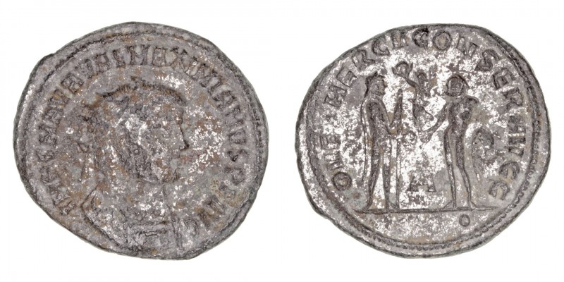 Imperio Romano
Maximiano Hércules
Antoniniano. VE. (286-310). R/IOV. ET HERCV....