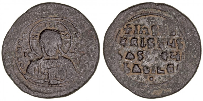 Monedas Bizantinas
Anónimo
40 Nummi. AE. Tiempo de Basilio II y Constantino VI...