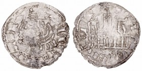 Monedas Medievales
Corona Castellano Leonesa
Alfonso XI
Cornado. VE. Sevilla. Con S muy deformada que más bien parece una estrella. 0.82g. AB.340.5...