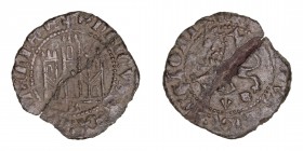 Monedas Medievales
Corona Castellano Leonesa
Enrique III
Cinquén. VE. Burgos. Con B bajo el castillo y B V R bajo las patas del león. 1.18g. 21.00m...
