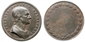 Medallas
Medalla. Estaño. (siglo XIX). Nicolaus Kederus Holmiensis (Niklas Keder, numismático e historiador sueco). 28.72g. 41.00mm. MBC-.