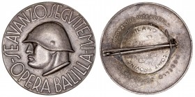 Medallas
Medalla. Metal blanco. Opera Balilla (1932/37). Busto de Mussolini. Ley. de anverso: SE AVANZO SEGUITEMI-OPERA BALILLA. 38.00mm. Imperdible ...