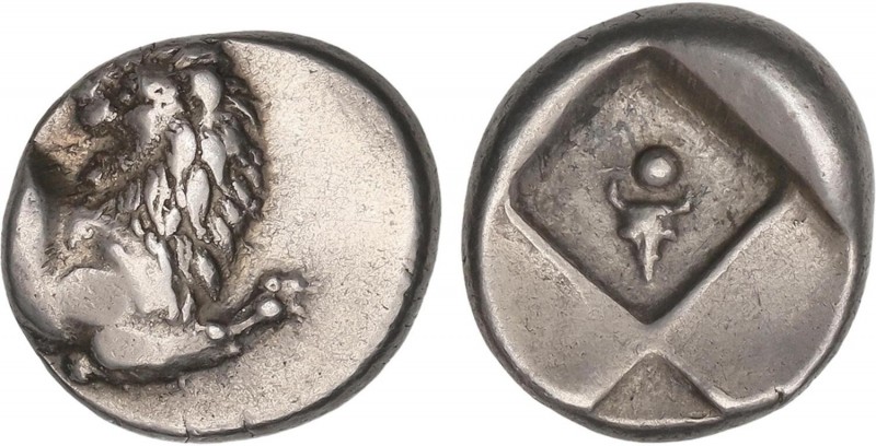 GREEK COINS
Hemidracma. 400-350 a.C. CHERRONESOS. TRACIA. Anv.: Prótomo de león...