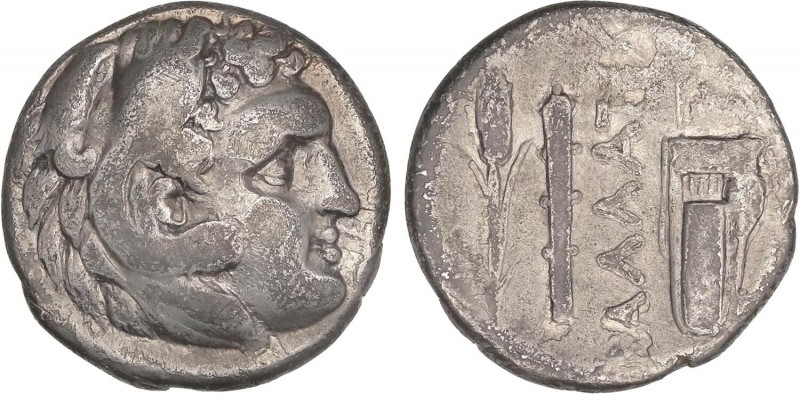 GREEK COINS
Octóbolo. Siglo III a.C. KALLATIS. TRACIA. Anv.: Cabeza de Hércules...