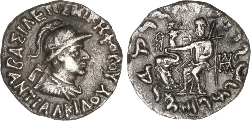 GREEK COINS
Dracma. 145-135 a.C. ANTIALKIDAS. BACTRIA E INDOGRECIA. Anv.: Cabez...