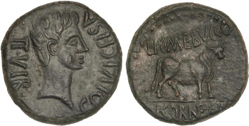 CELTIBERIAN COINS
As. 27 a.C.-14 d.C. ÉPOCA DE AUGUSTO. CELSA (VELILLA DE EBRO,...