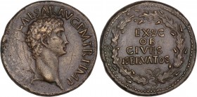 ROMAN COINS: ROMAN EMPIRE
Empire
Sestercio imitación paduana. Siglos XIX-XX. CLAUDIO. Anv.: (TI. CLAVDIVS) CAESAR AVG. P. M. TR. P. IMP. Cabeza laur...