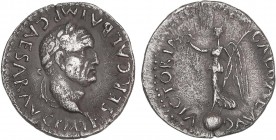 ROMAN COINS: ROMAN EMPIRE
Empire
Quinario. Acuñada el 68-69 d.C. GALBA. Anv.: SER. GALBA IMP.CAESAR AVG. P.M.T.P. Cabeza laureada a derecha. Rev.: V...