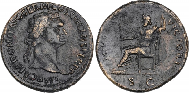 ROMAN COINS: ROMAN EMPIRE
Empire
Sestercio. Acuñada el 92-94 d.C. DOMICIANO. A...