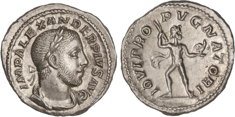 ROMAN COINS: ROMAN EMPIRE
Empire
Denario. Acuñada el 231-235 d.C. ALEJANDRO SE...