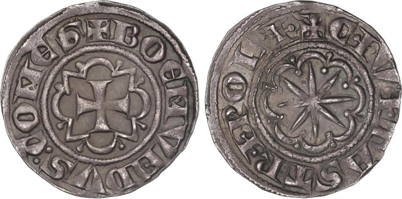 WORLD COINS: THE CRUSADES
The Crusades
Gros. Después de 1268 d.C. CONDE DE TRÍ...