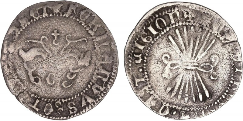 SPANISH MONARCHY: FERDINAND AND ISABELLA
Ferdinand and Isabella
1/2 Real. GRAN...