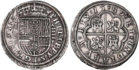 SPANISH MONARCHY: PHILIP II
Philip II
4 Reales. 1589. SEGOVIA. 13,21 grs. Acueducto de 5 arcos y de 2 pisos. (Hojitas y ligeras oxidaciones). RARA. ...